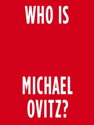 cover image of Who Is Michael Ovitz?